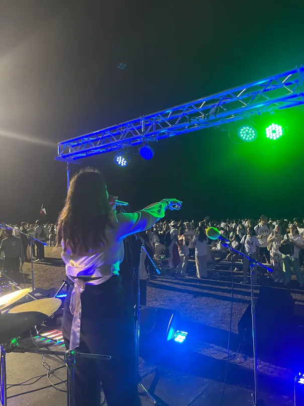A view from the stage