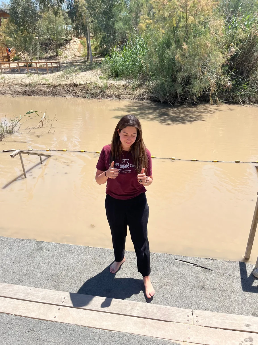 At the Jordan River