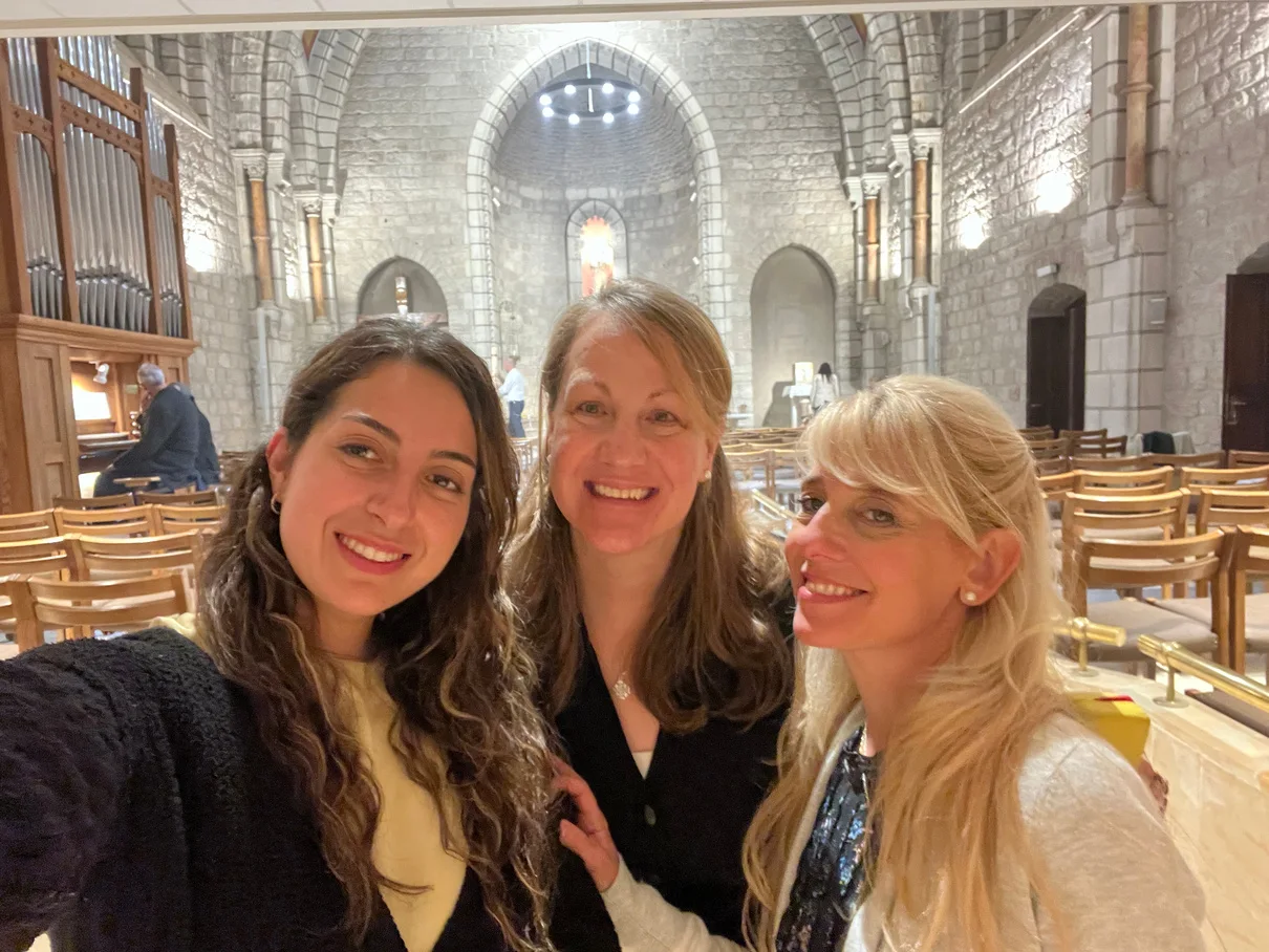 Easter with friends at Notre Dame
