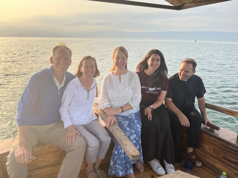 Together on the Sea of Galilee