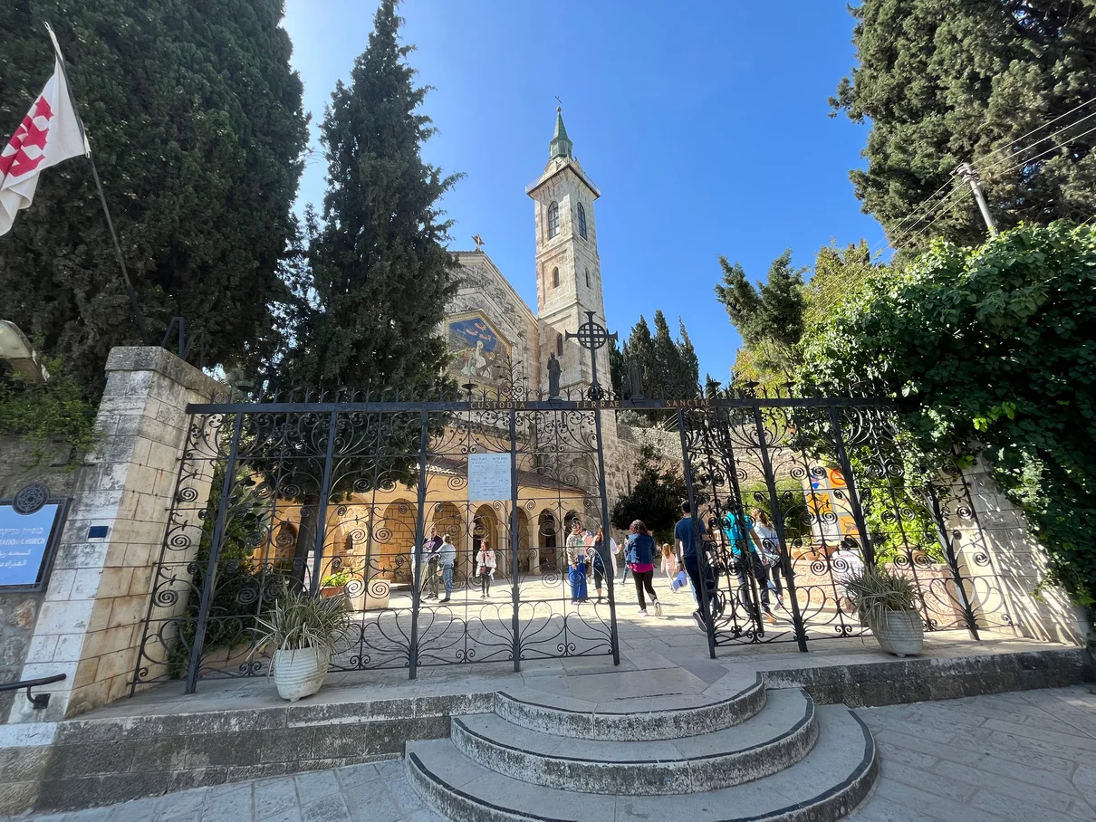 Church gardens along the journey