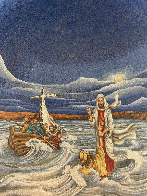 Sacred imagery in Magdala
