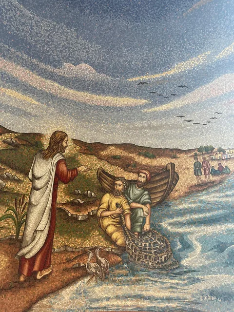 The Gospel stories in mosaic